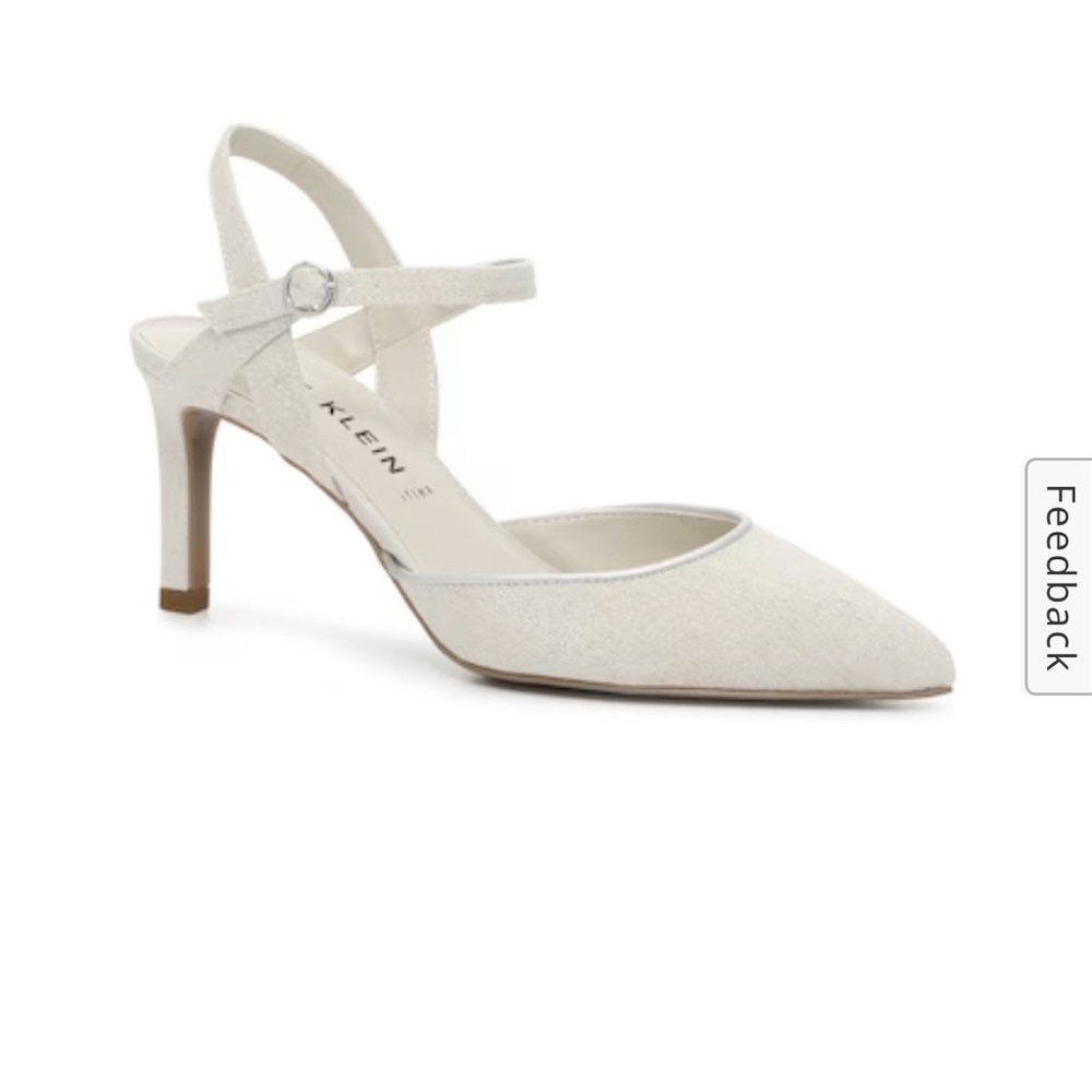 Ivory Anne Klein heels size 8.5